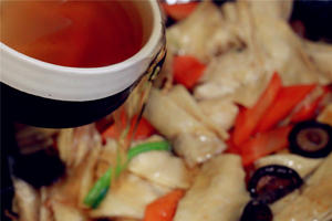 家常美味，红烧香菇腐竹的做法 步骤7