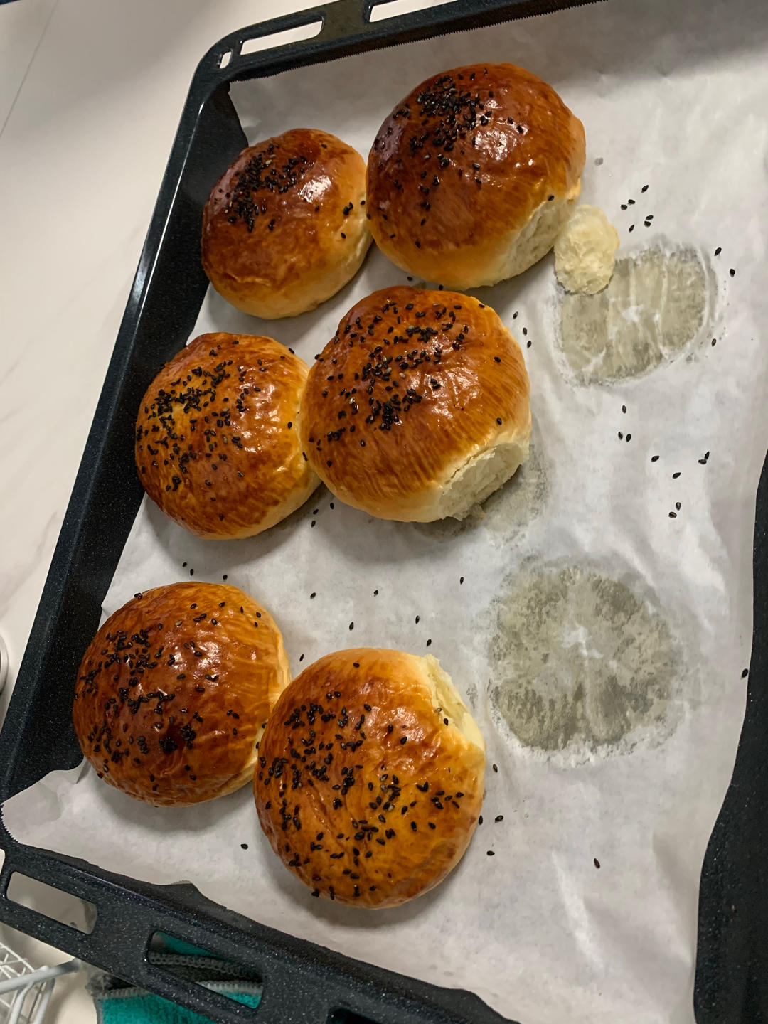 豆沙小餐包（一次发酵）