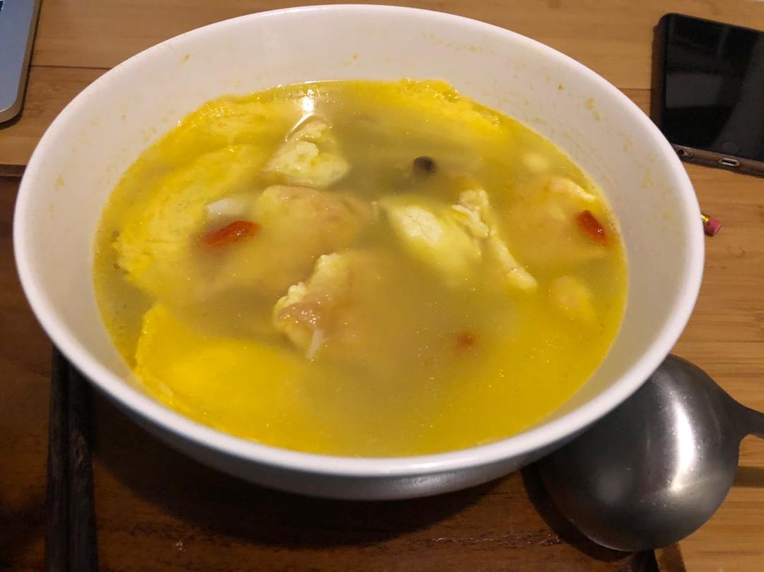 蛋饺菌菇抱蛋汤【食材包操作说明】