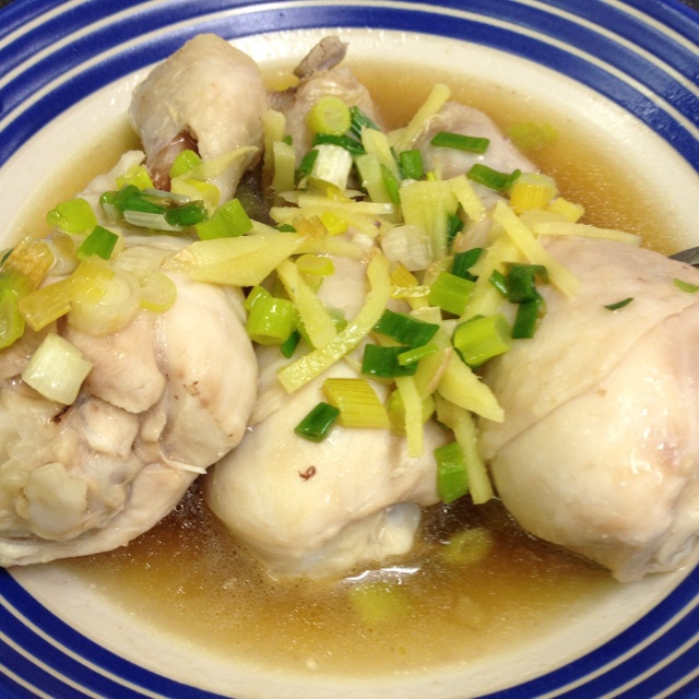 葱油鸡腿