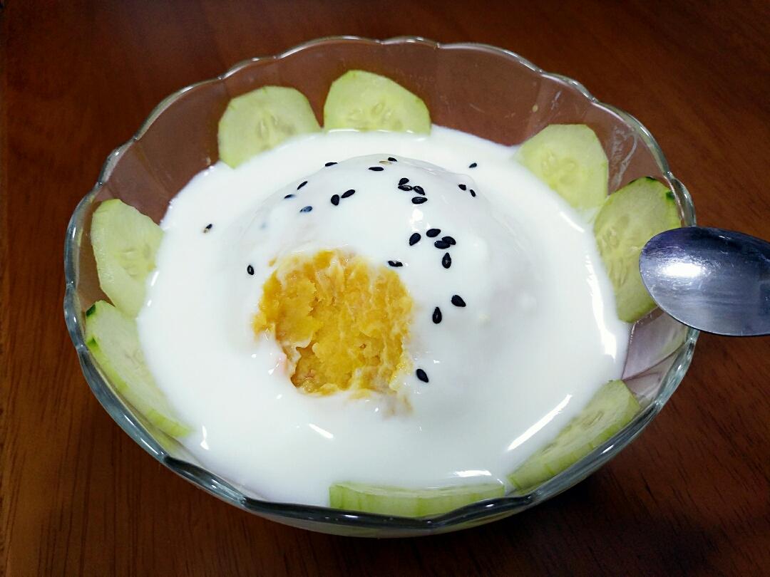 酸奶红薯泥