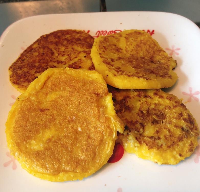 宝宝辅食小米南瓜饼
