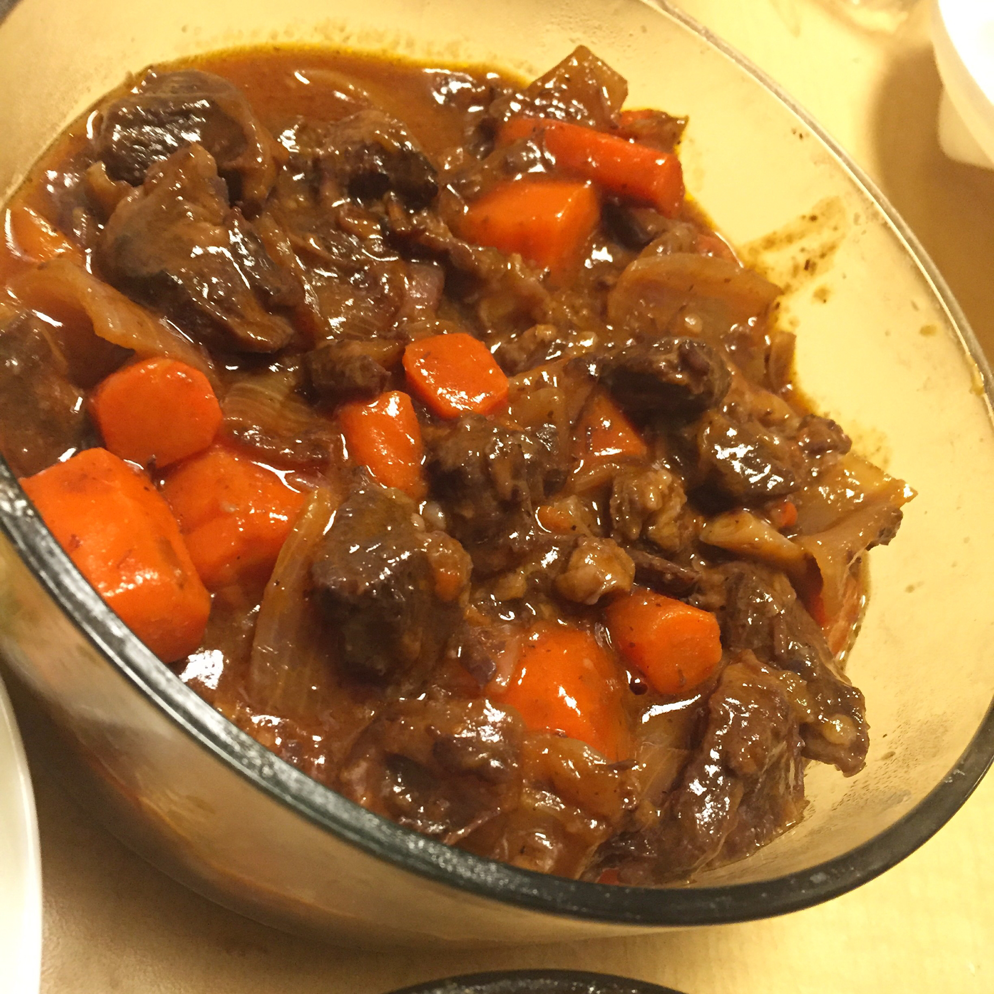 勃艮第红酒炖牛肉