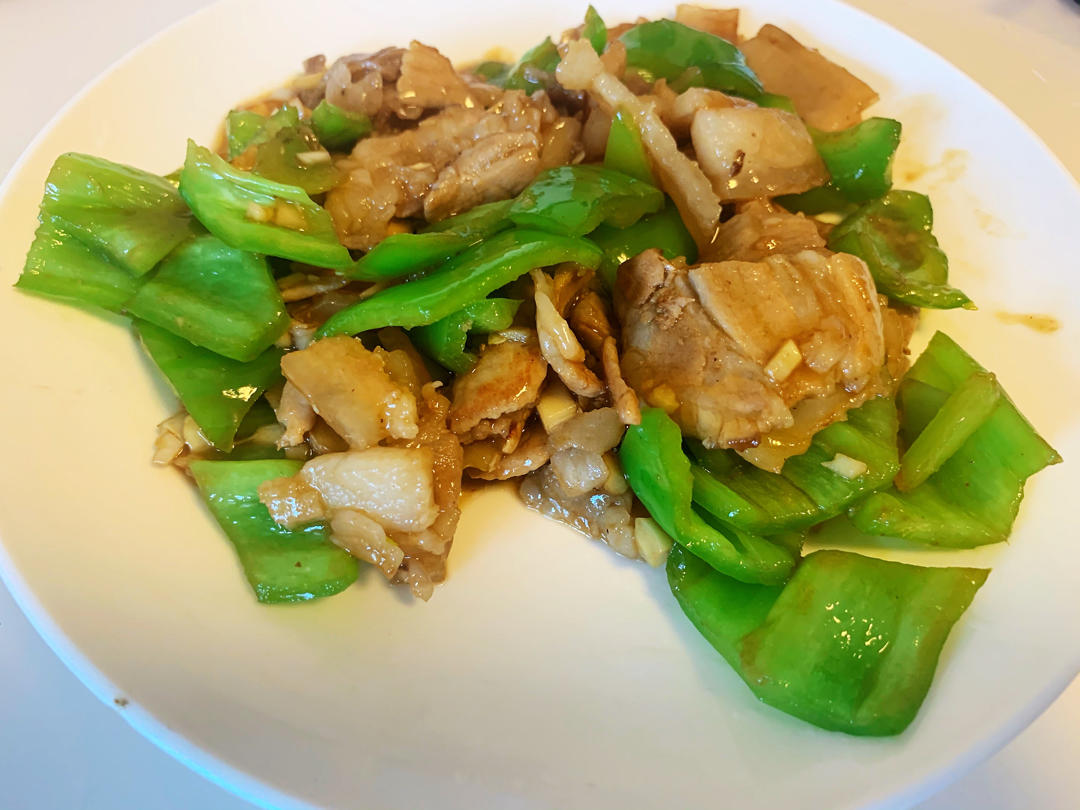 青椒炒肉片