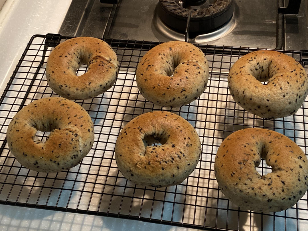 原味贝果🥯/黑芝麻贝果🥯