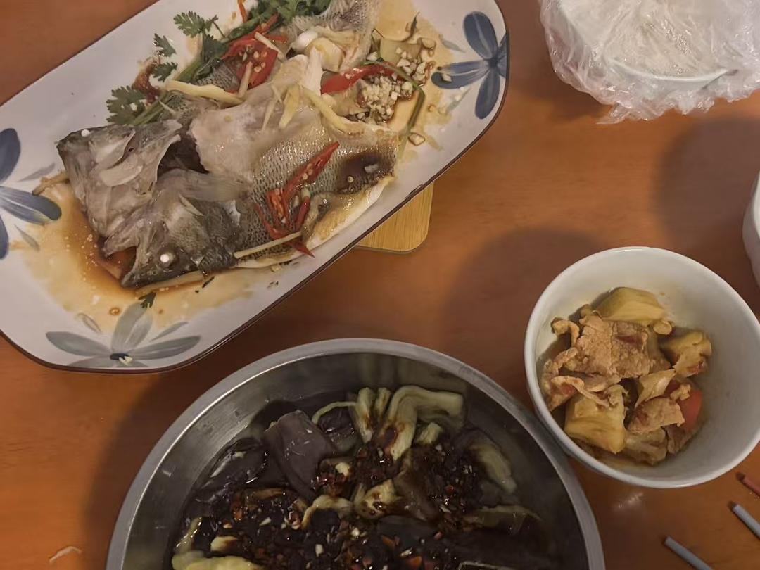 蒸茄子