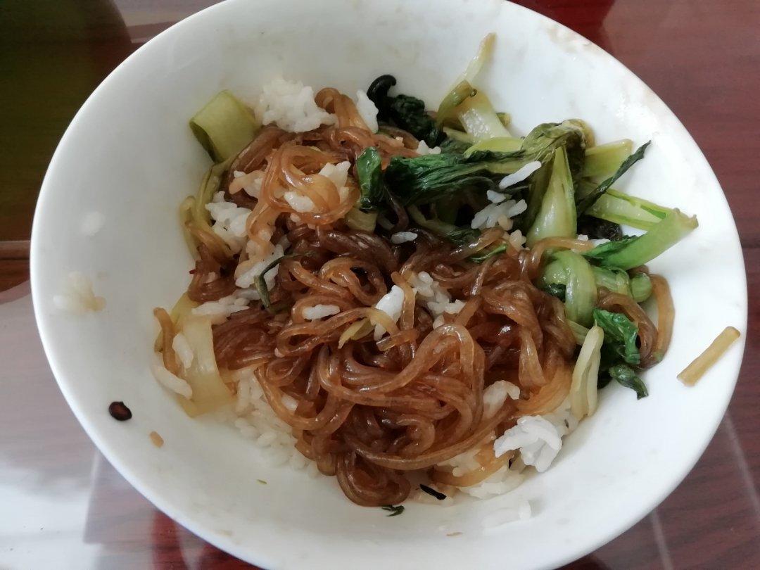 小白菜炝粉条
