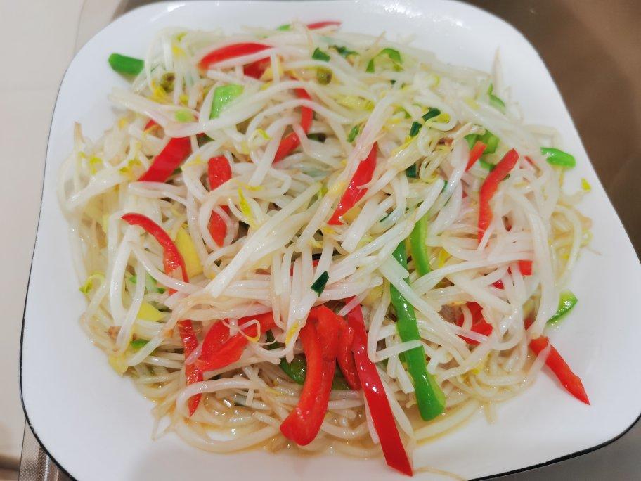 【清炒绿豆芽图片】学做美食每天进步一点点_下厨房