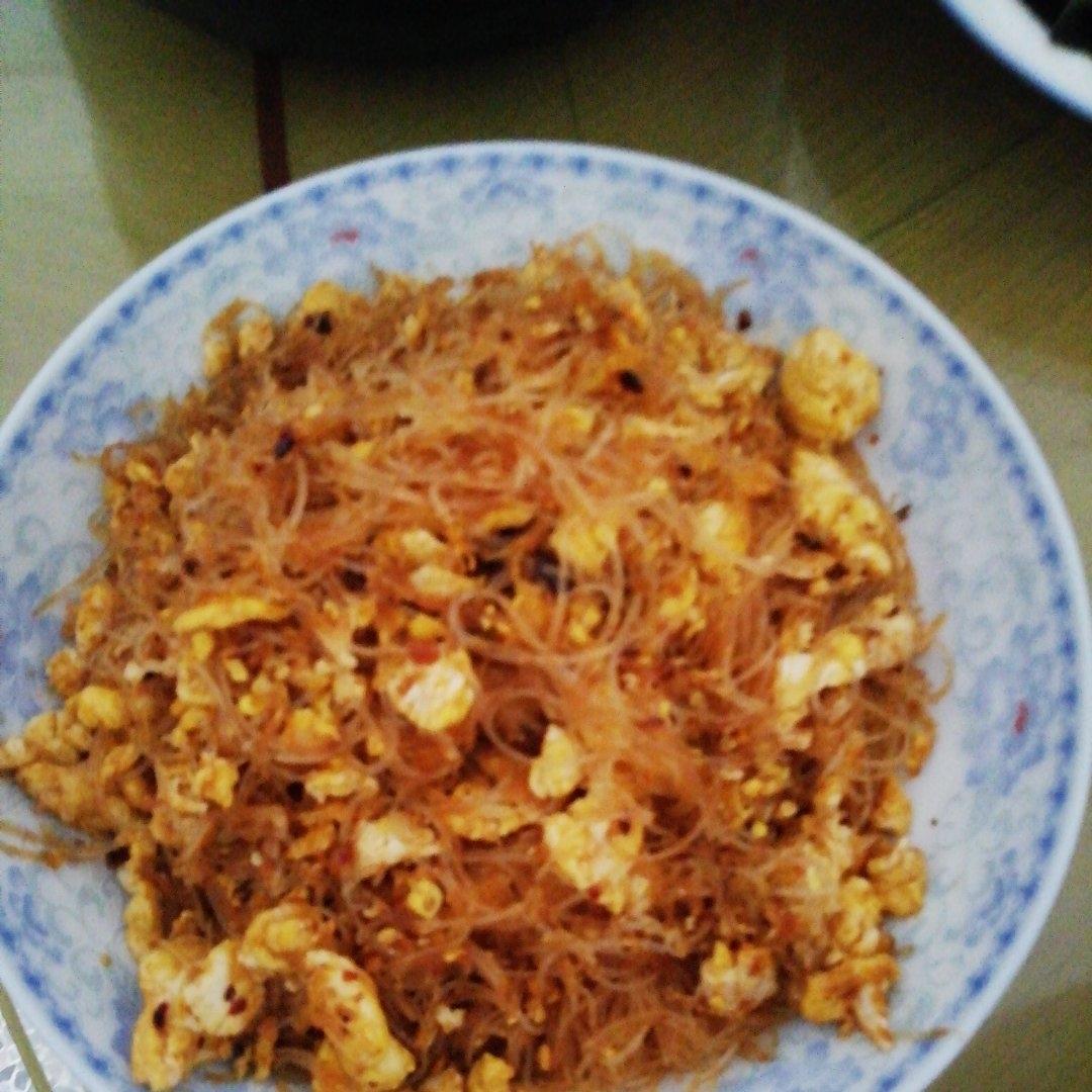 粉丝炒蛋