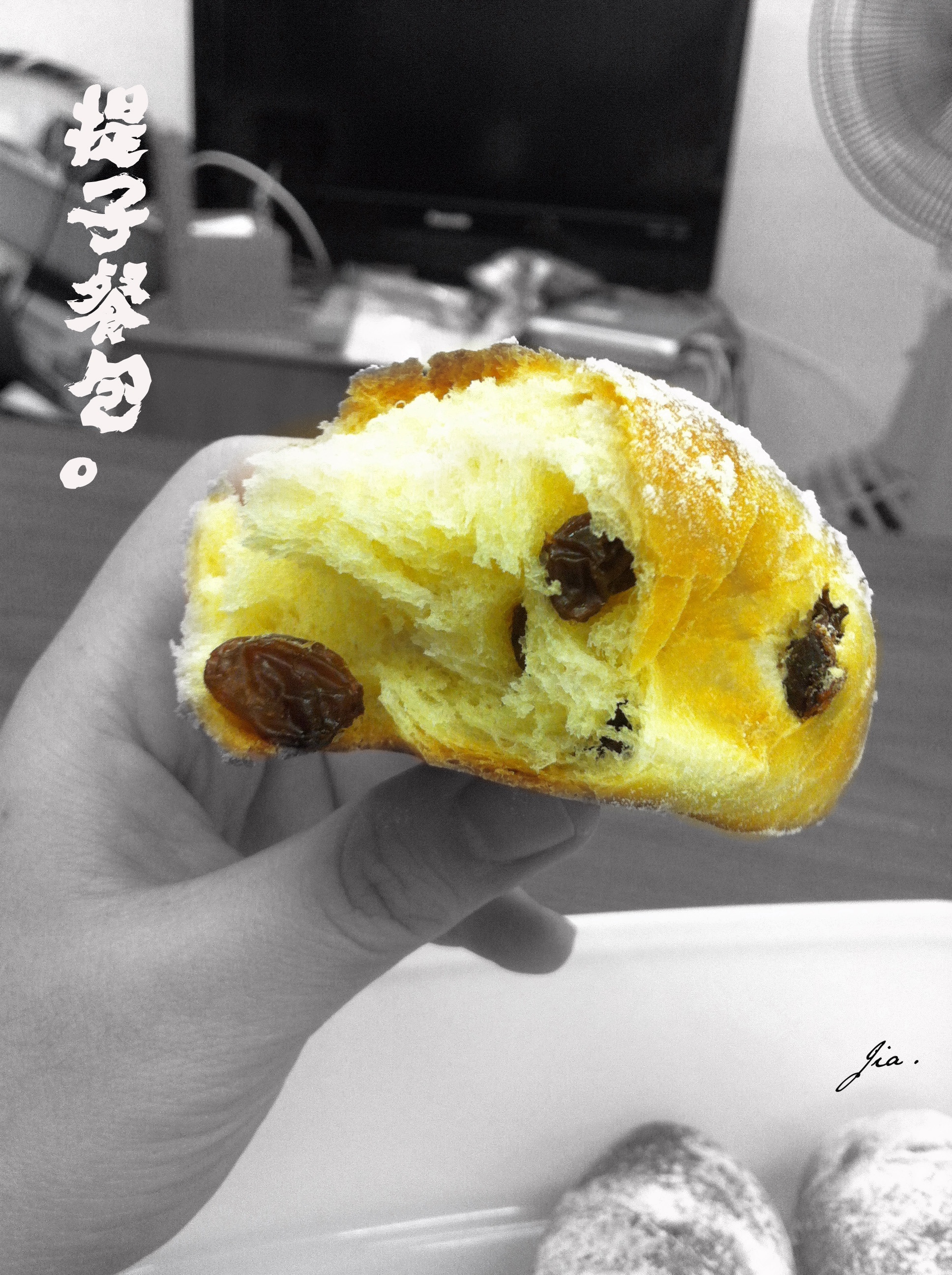 全麦葡萄干面包