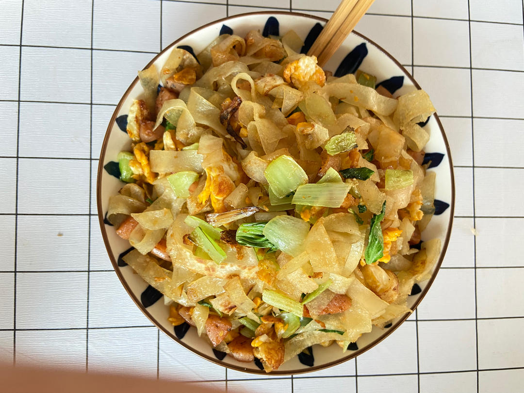 炒饼丝（家常快手餐）