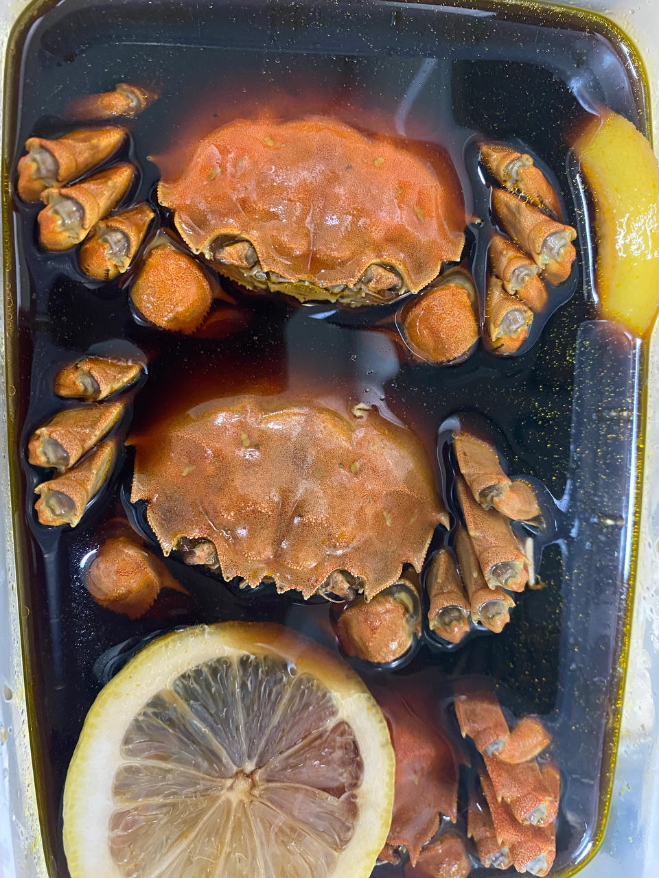 江南熟醉蟹