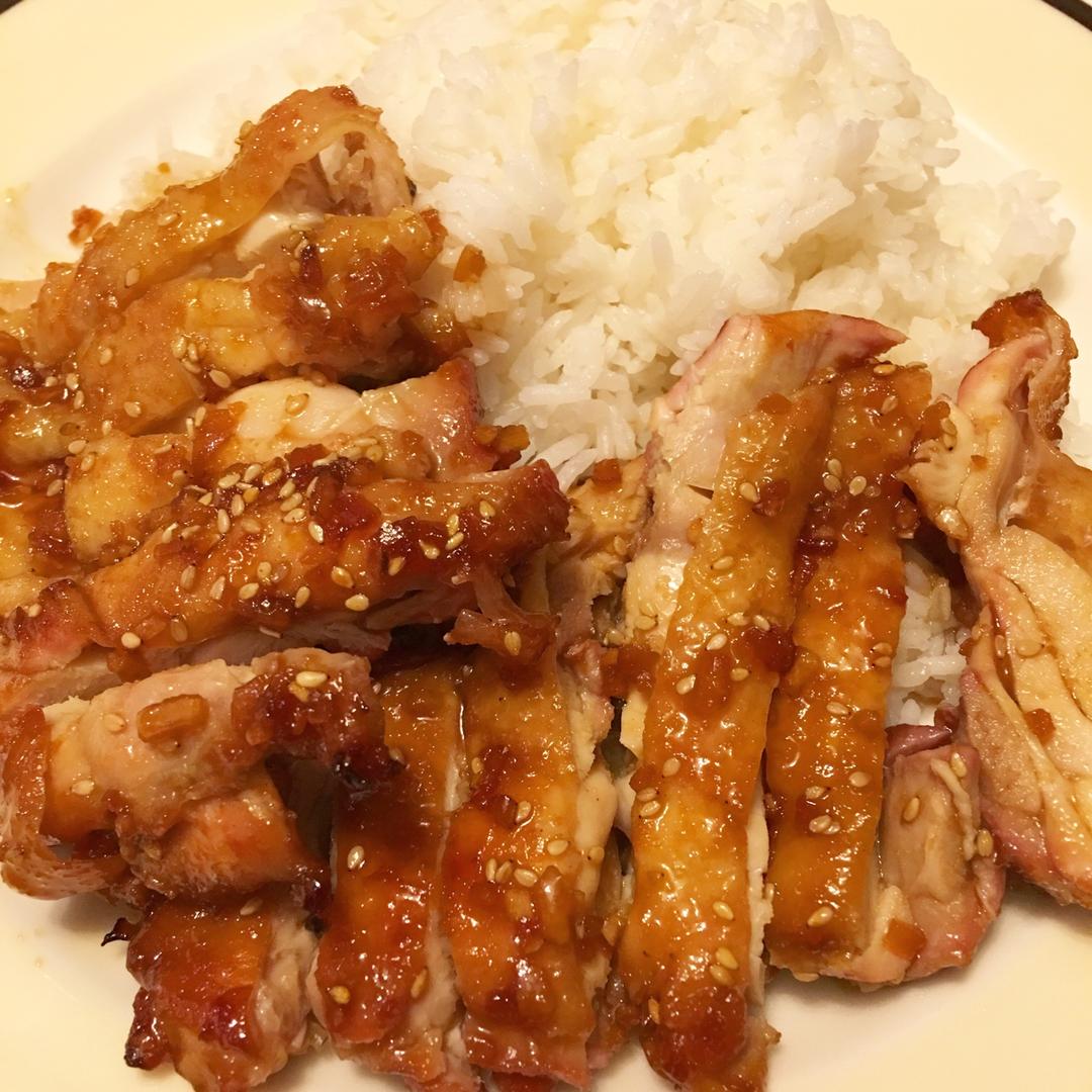 照烧鸡腿饭