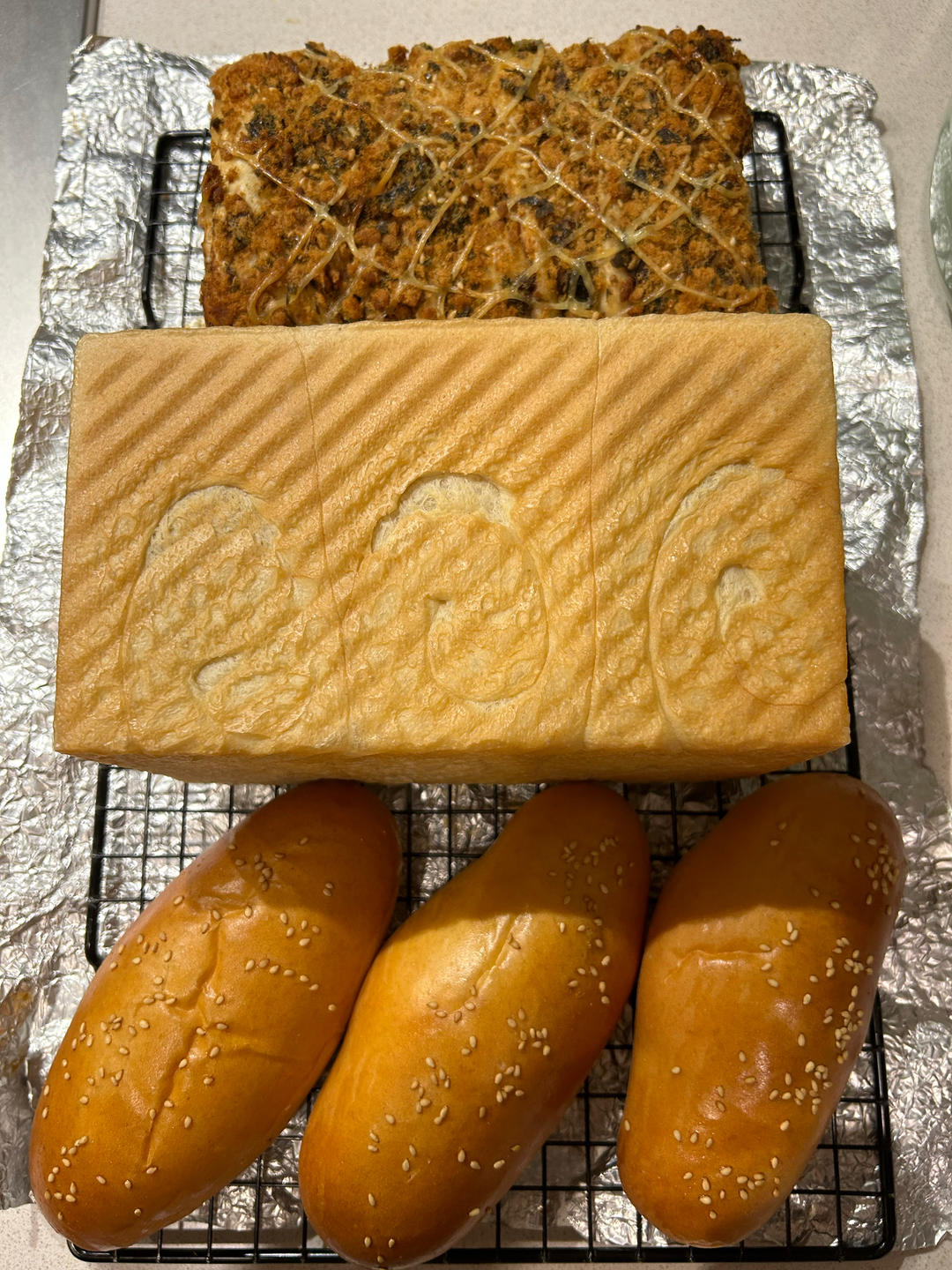 百变白吐司面团