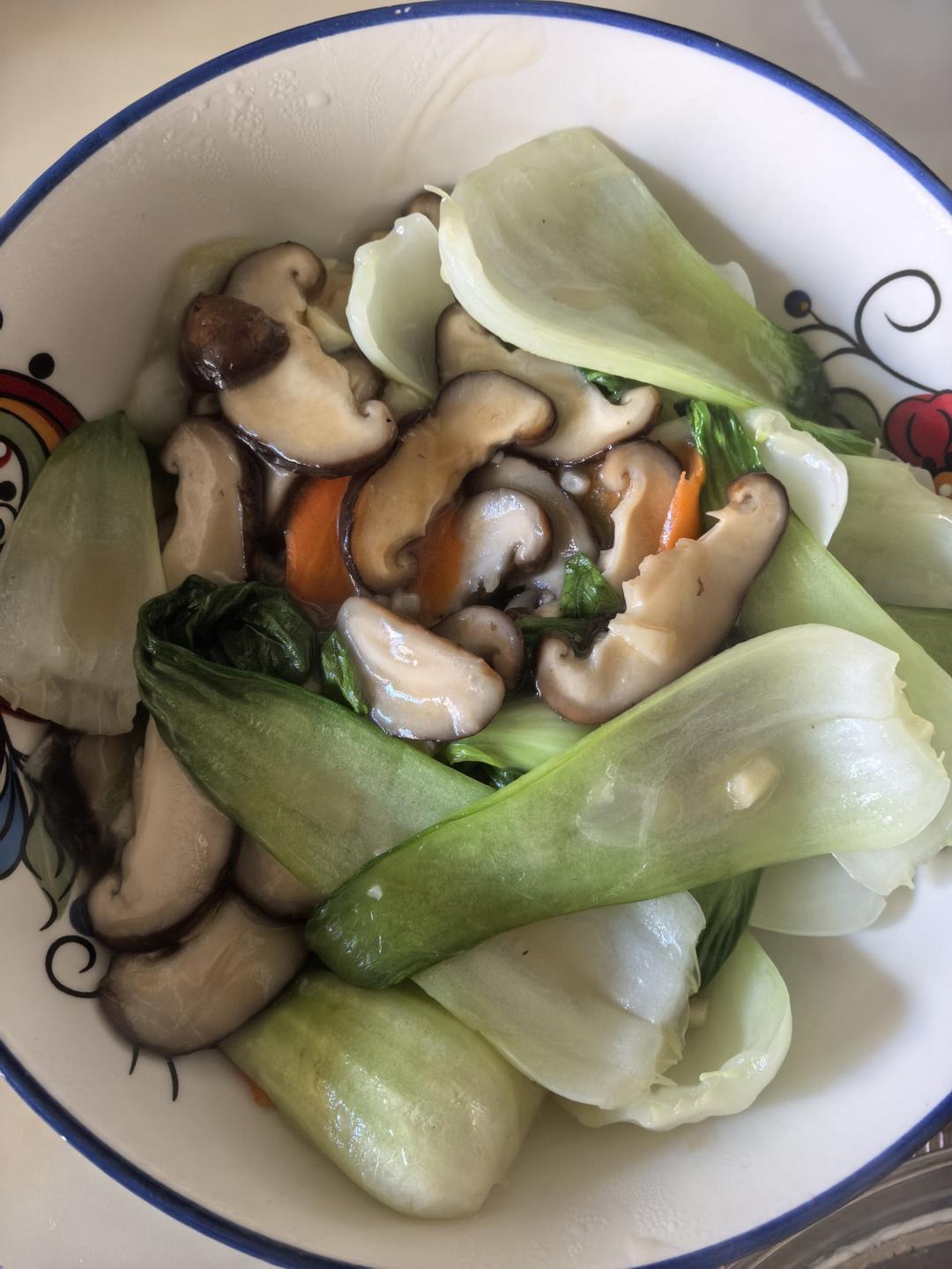 香菇油菜（简单快手）