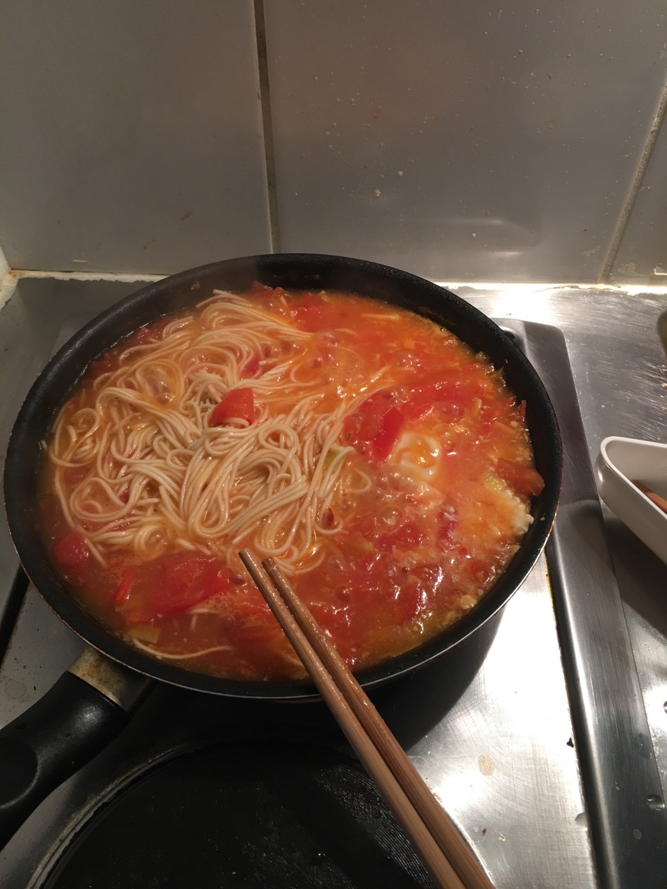 西红柿鸡蛋面