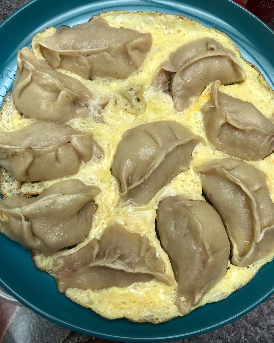 懒人快手抱蛋煎饺