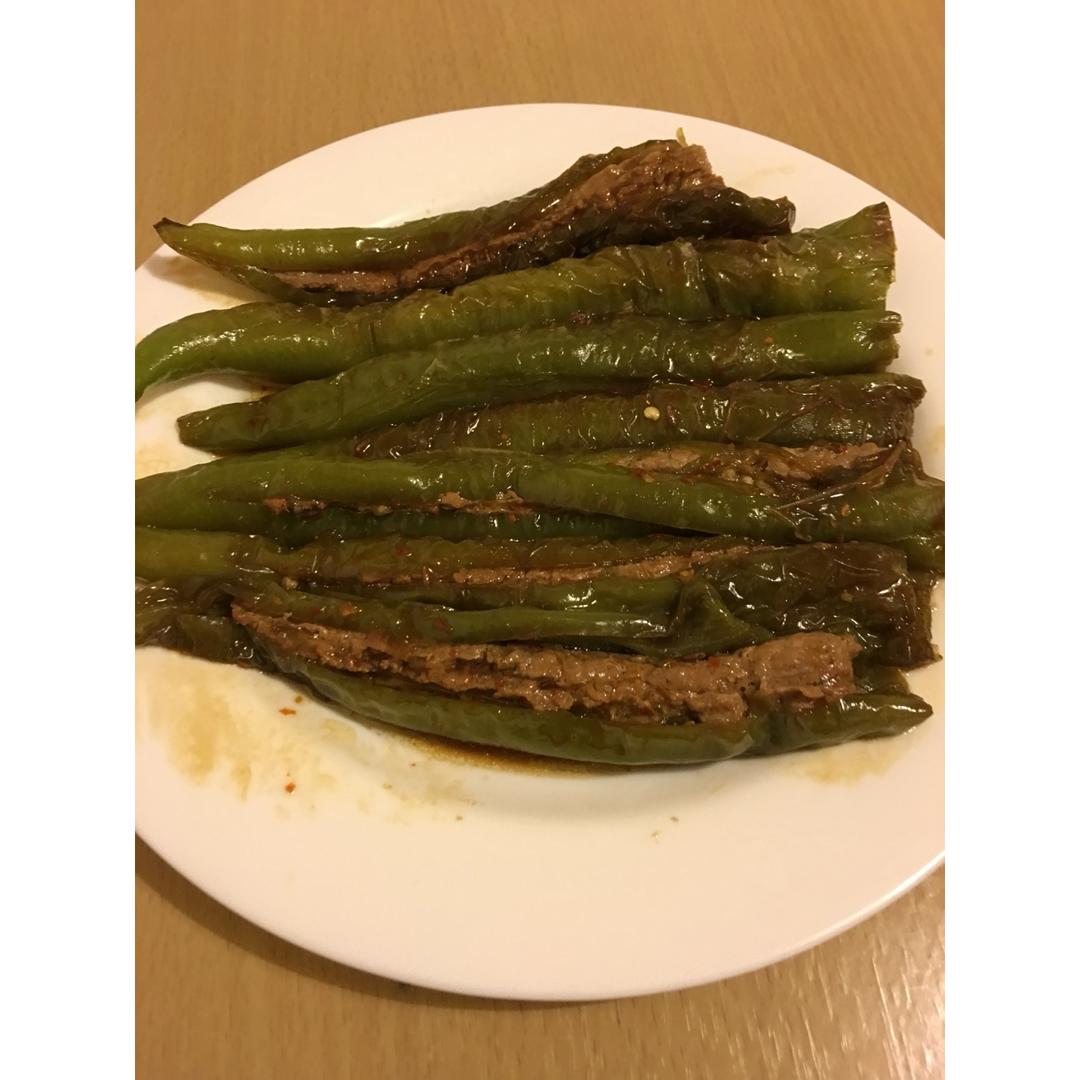 油焖尖椒