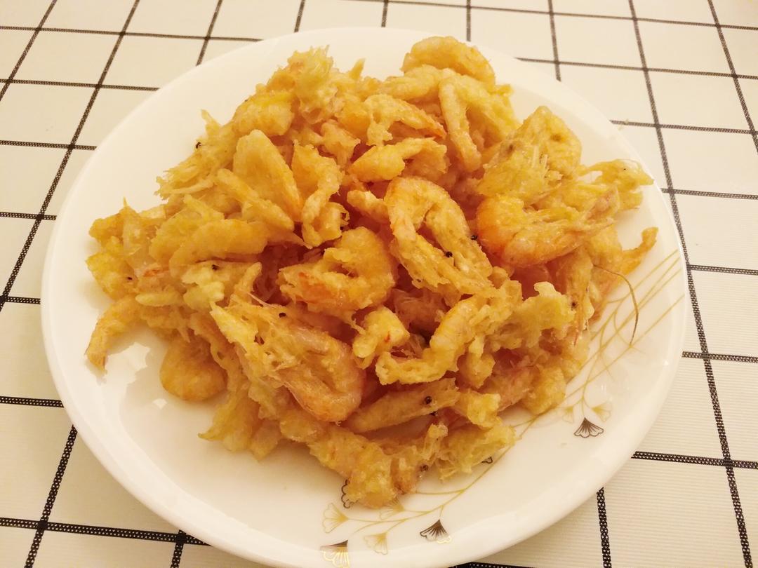 lu2189做的油炸小白虾