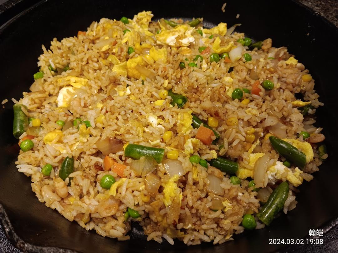崽们最爱的虾仁炒饭