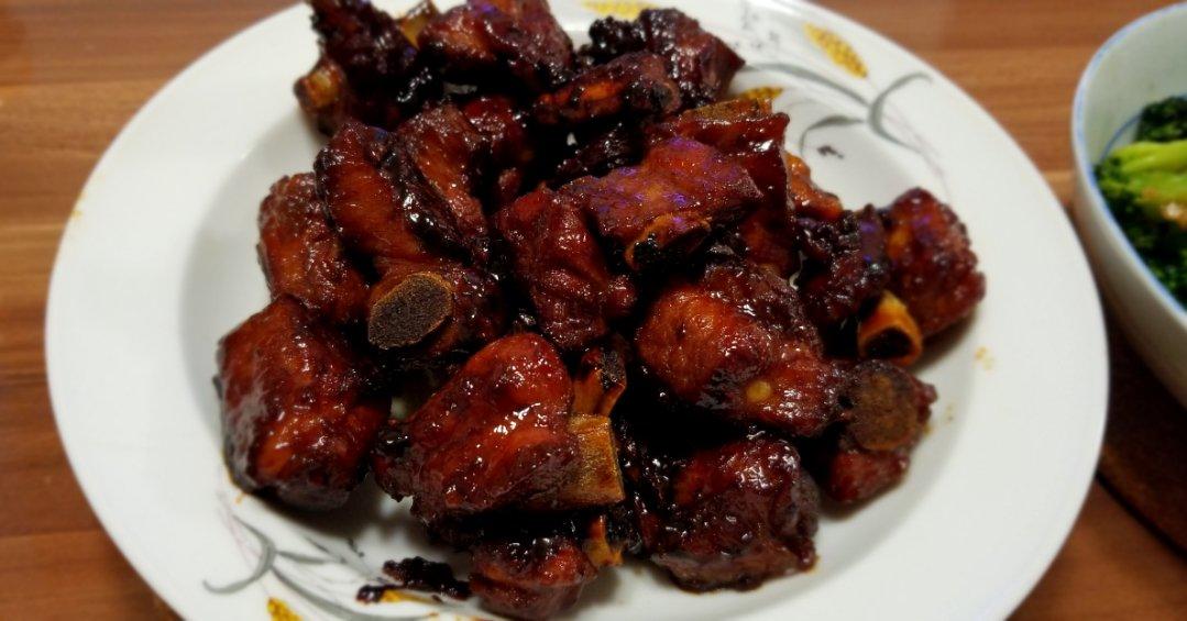 懒人版糖醋排骨