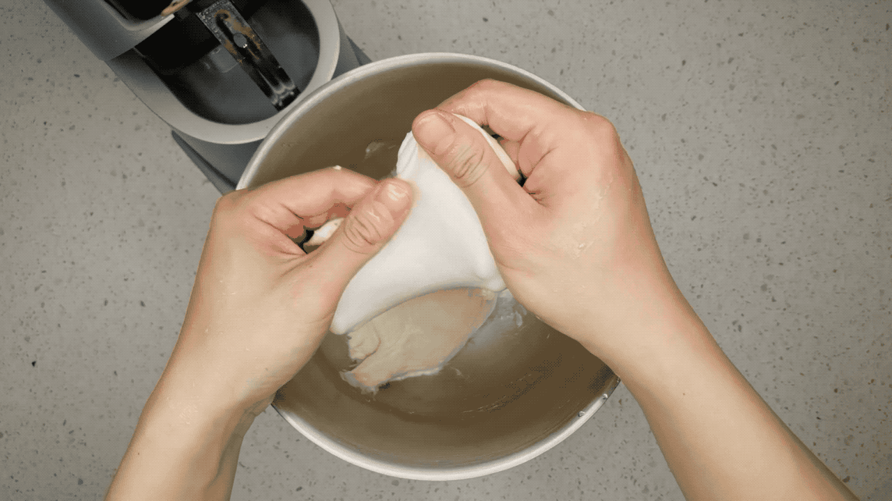 纯奶手撕吐司的做法 步骤1