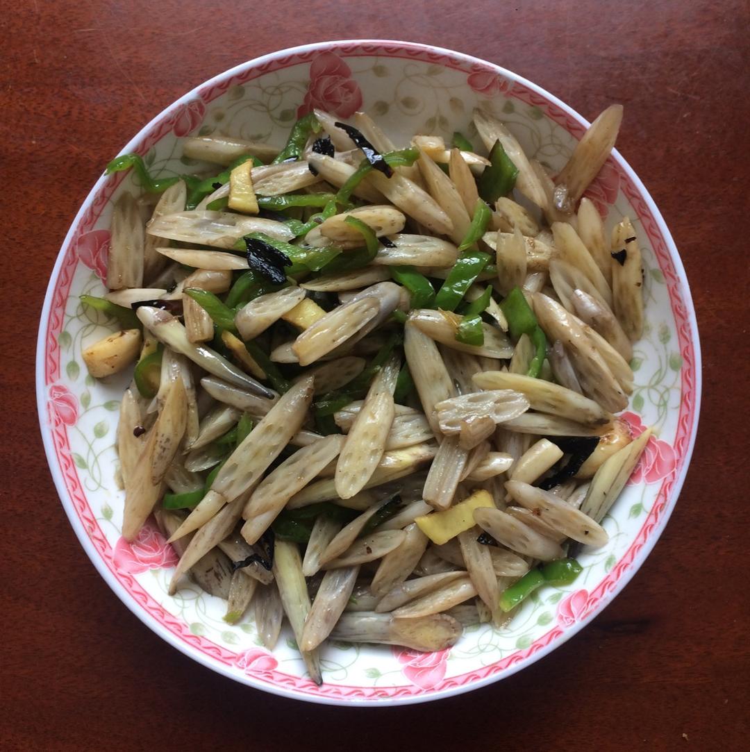 清炒藕带