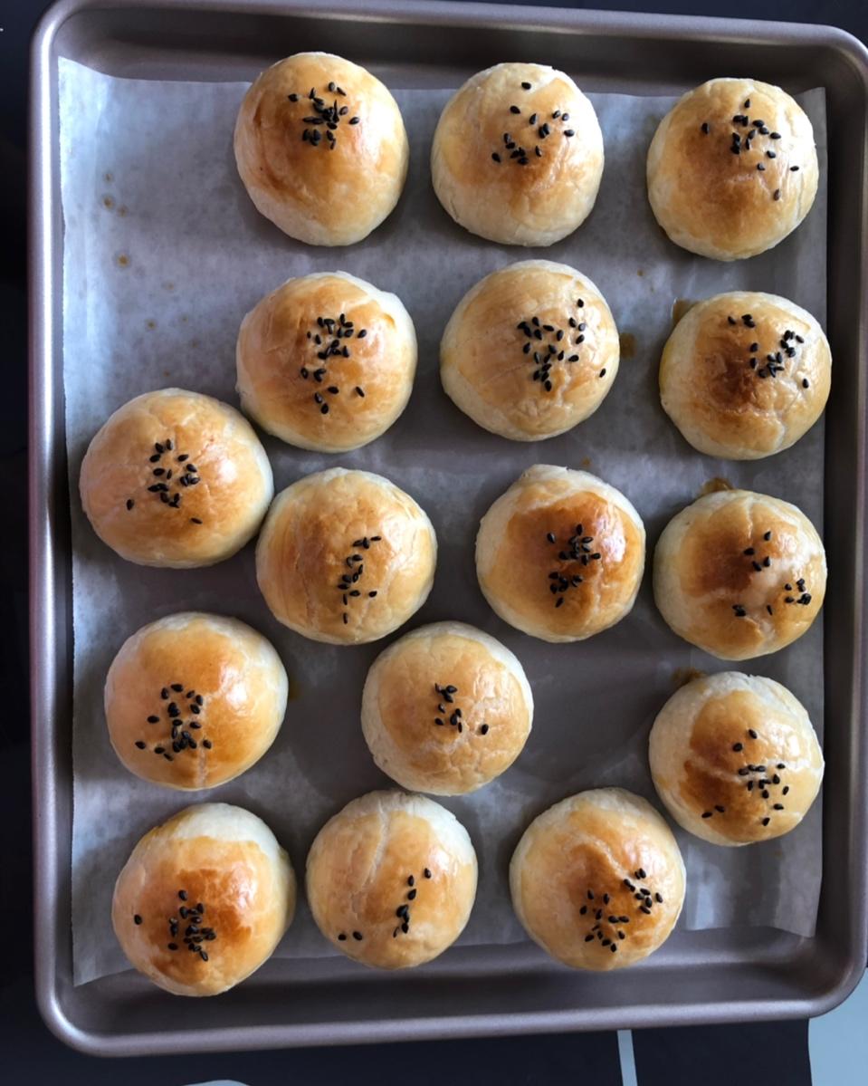 做好吃又好看的蛋黄酥（抹茶/紫薯/原味，多图，更多文字，知识帖）