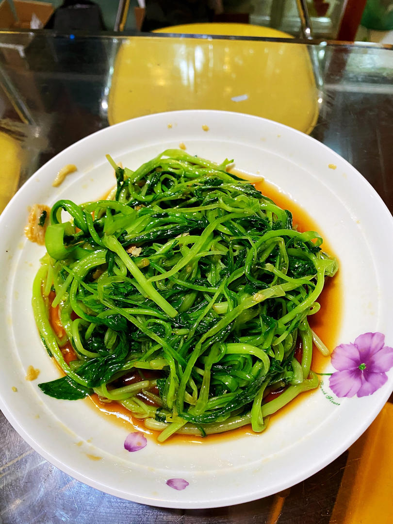 鸡毛菜的最佳打开方式：白灼鸡毛菜