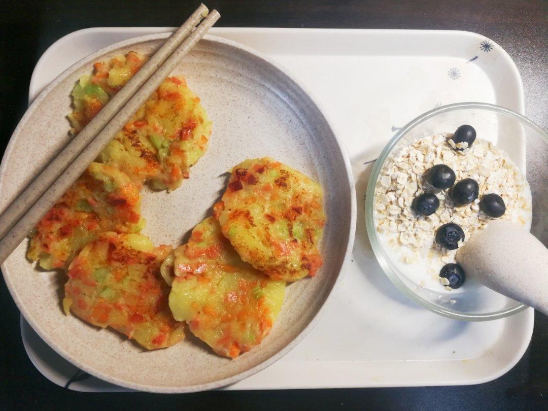 土豆火腿早餐饼