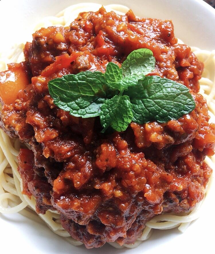 番茄肉酱意大利面