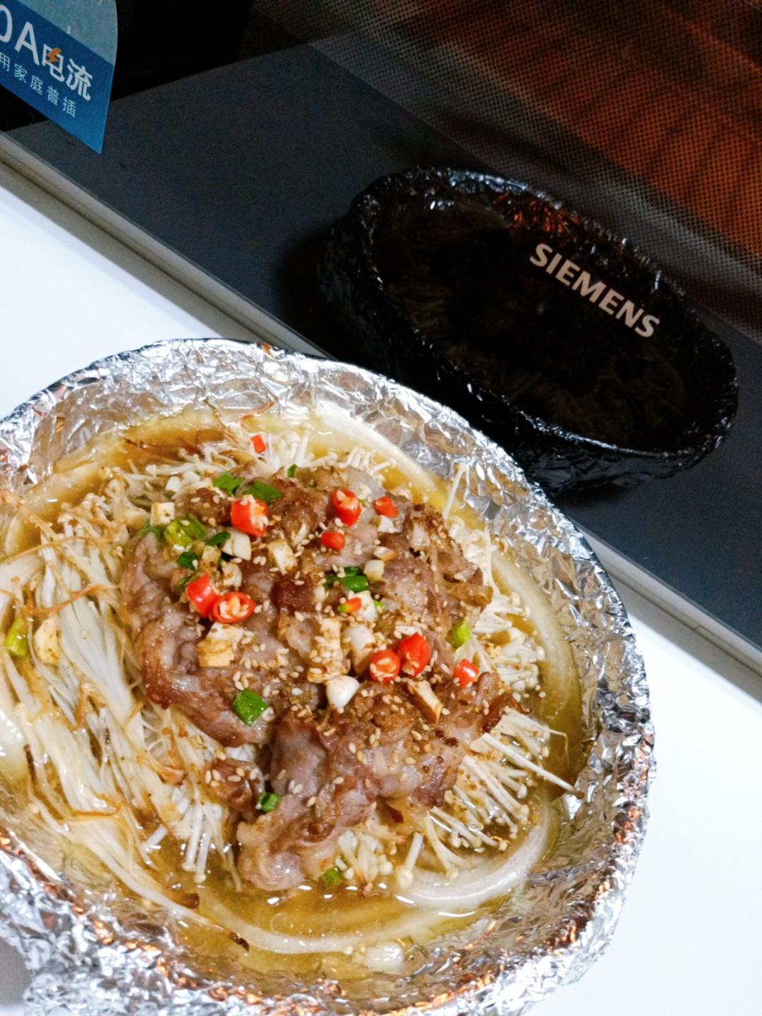 q桃子麻麻做的超省心锡纸牛肉