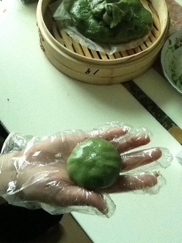 自制青团