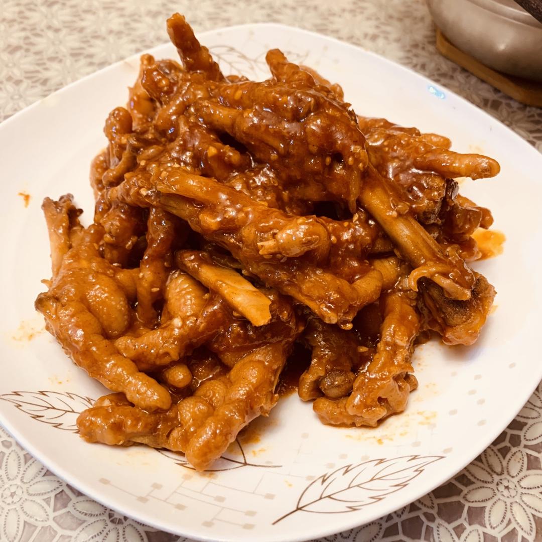经典韩式辣鸡爪