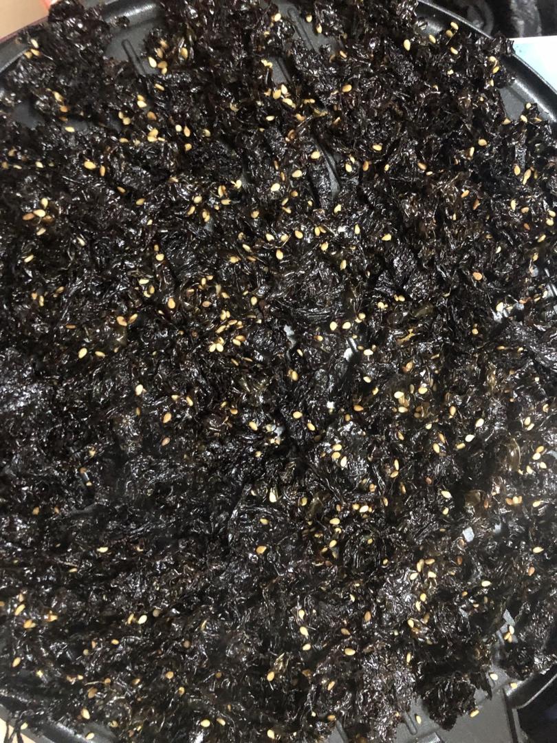 用紫菜做海苔【芝麻海苔碎】超级简单