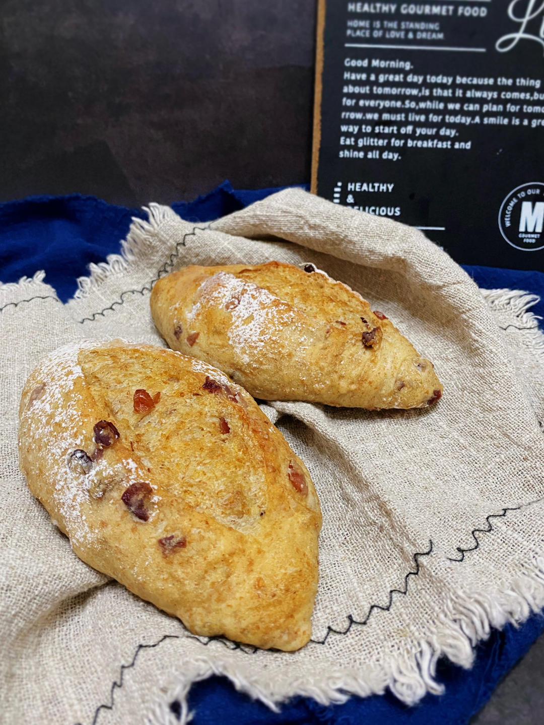 全麦蜂蜜欧包❗无油无蛋无奶❗附详细烘烤说明