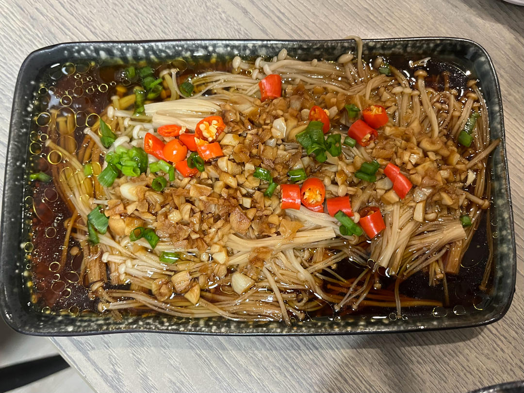 蒜蓉粉丝金针菇