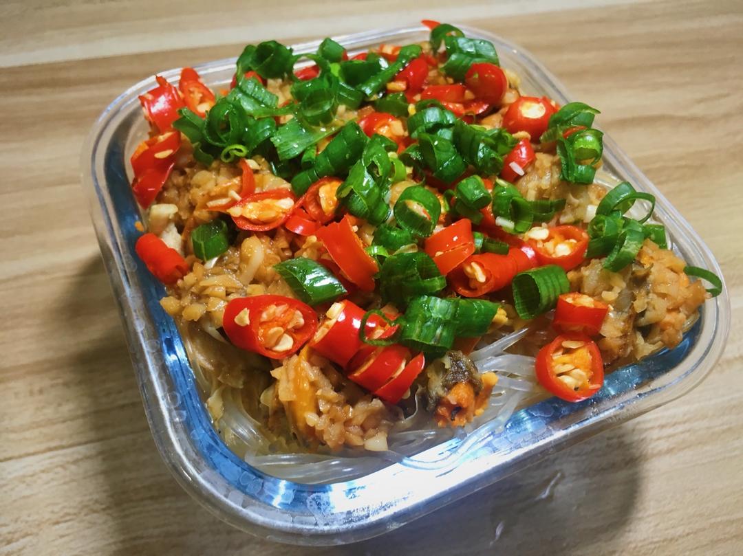 蒜蓉扇贝肉蒸粉丝