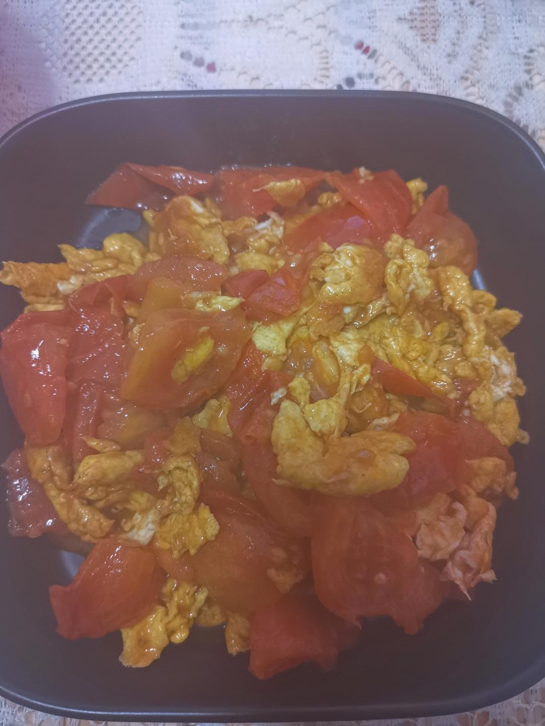 ㊙️一人食|饭店风味番茄炒蛋做法揭秘