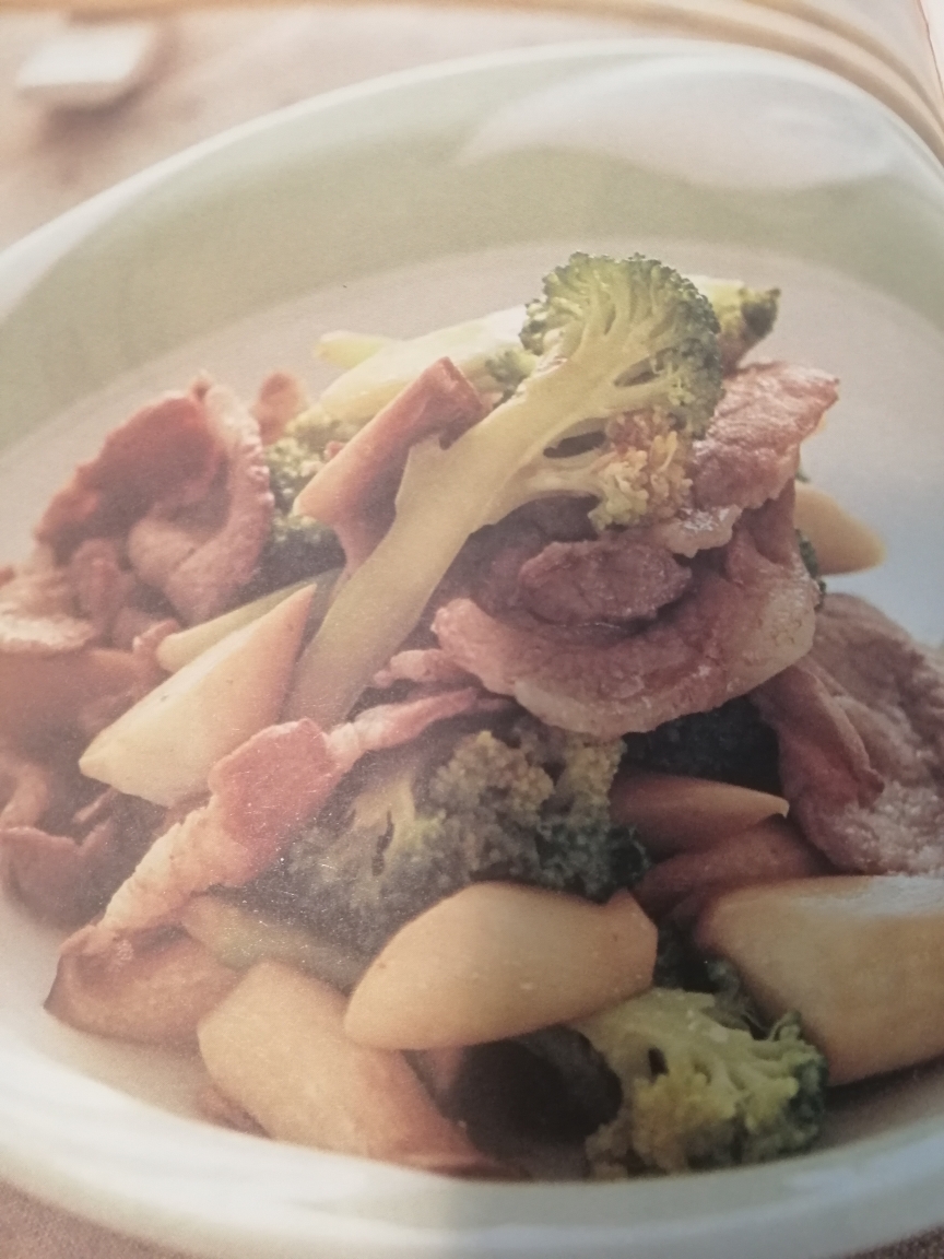 择食午餐の西蓝花菇类肉便当（细致如妈极简私房教程）的做法