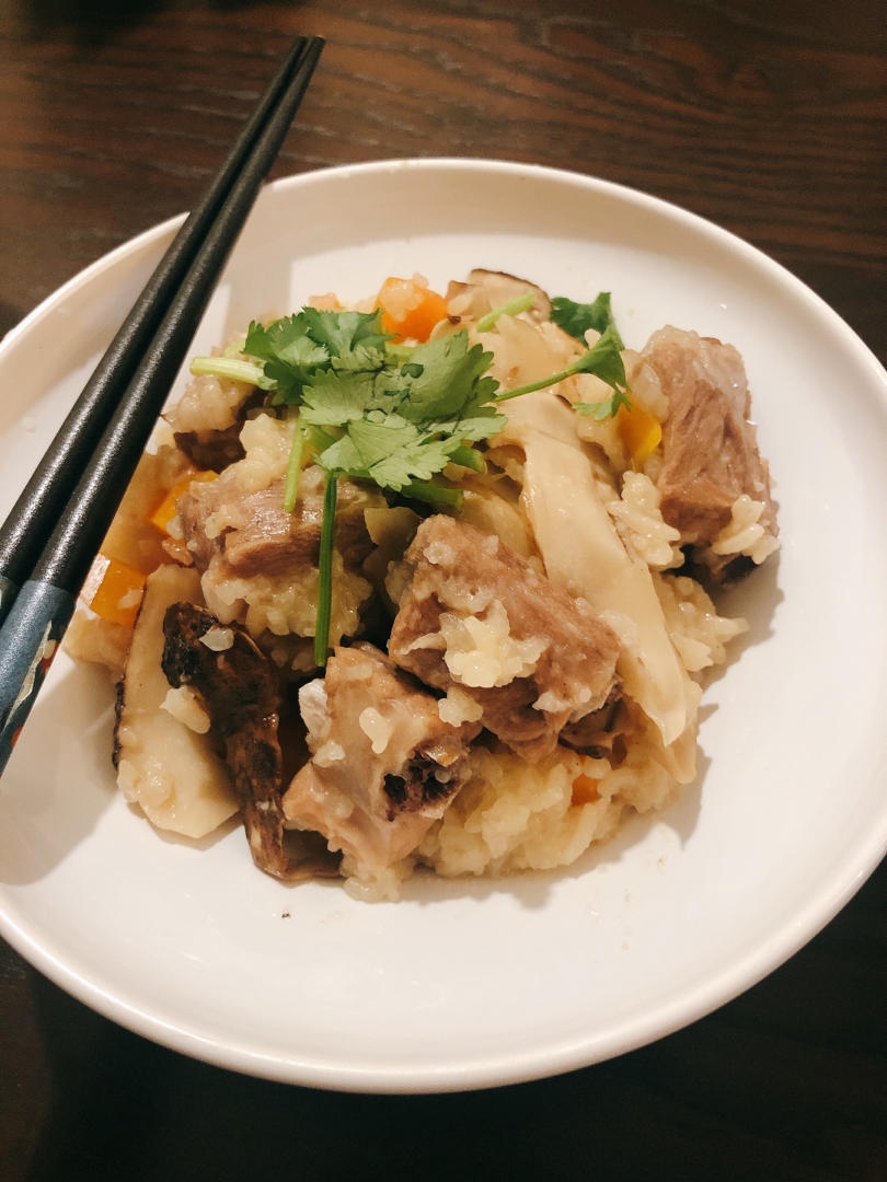 【电饭煲松茸焖饭】