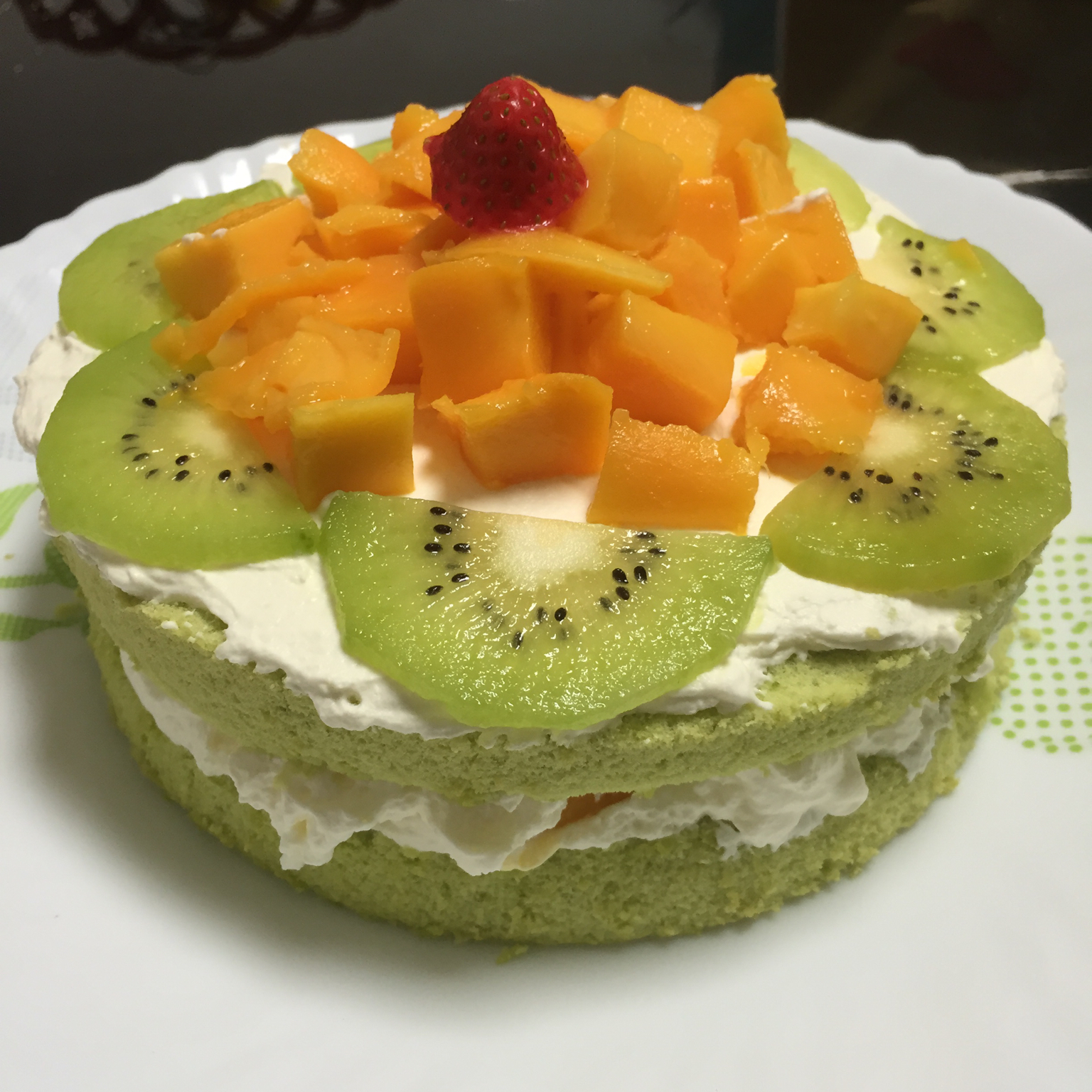 菠菜戚风