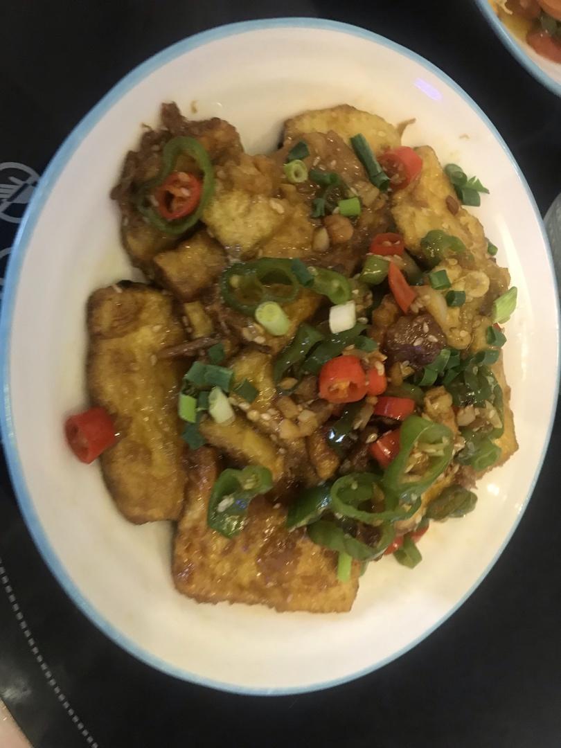 香煎豆腐