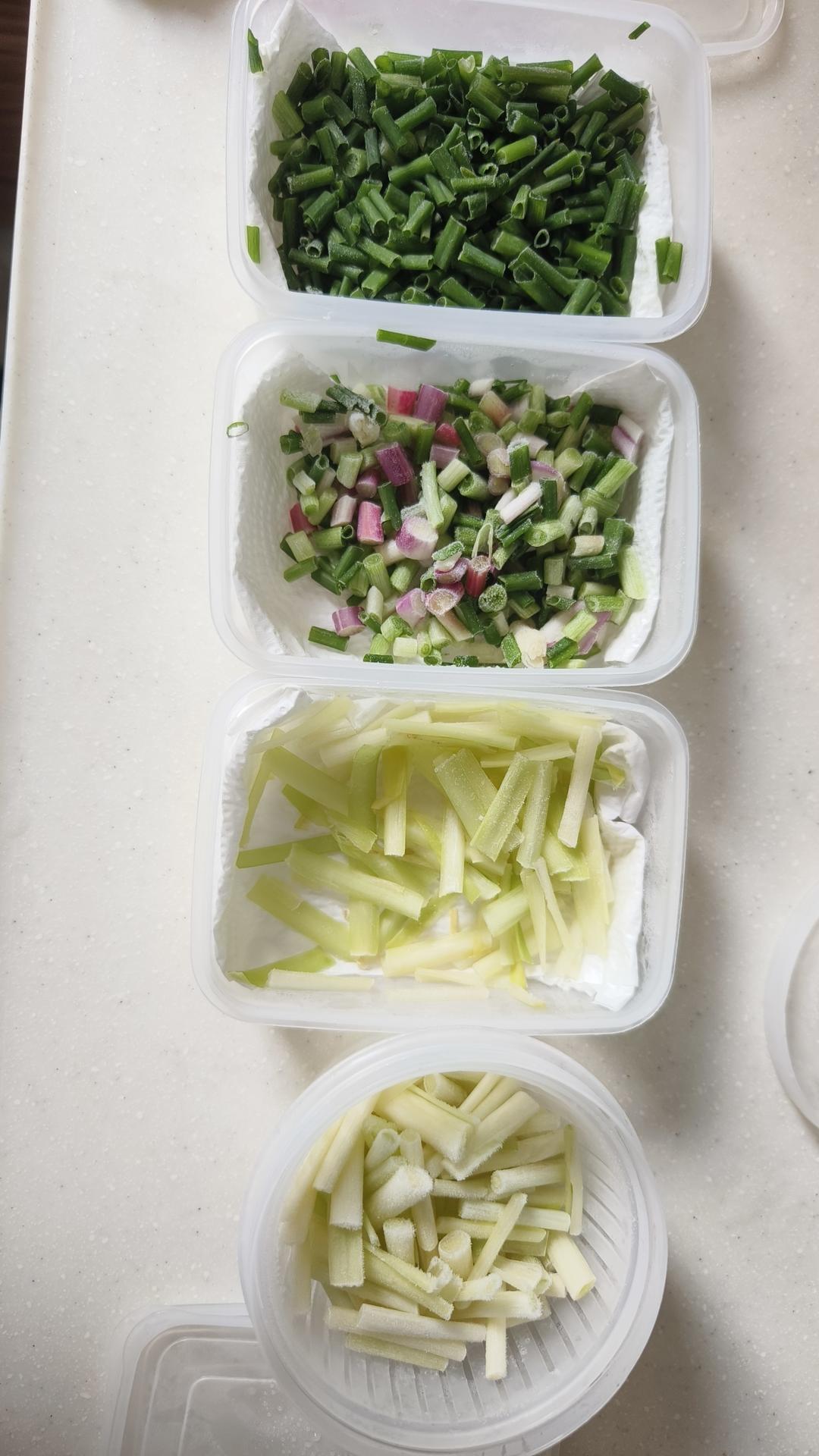 冷冻保鲜葱姜蒜（随取随用，省时省力）