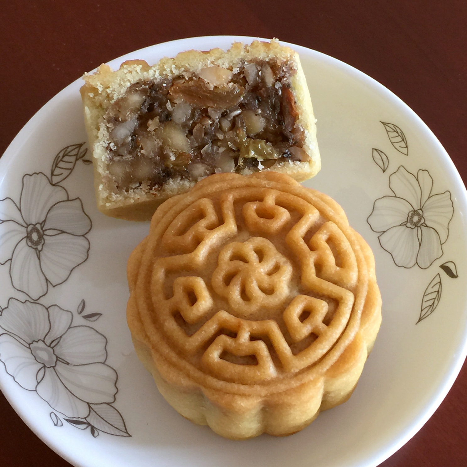 五仁月饼～不用转化糖浆的版本