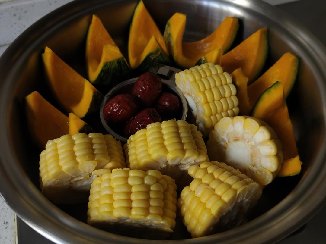蒸杂粮（红薯、芋头、南瓜、玉米、山药）