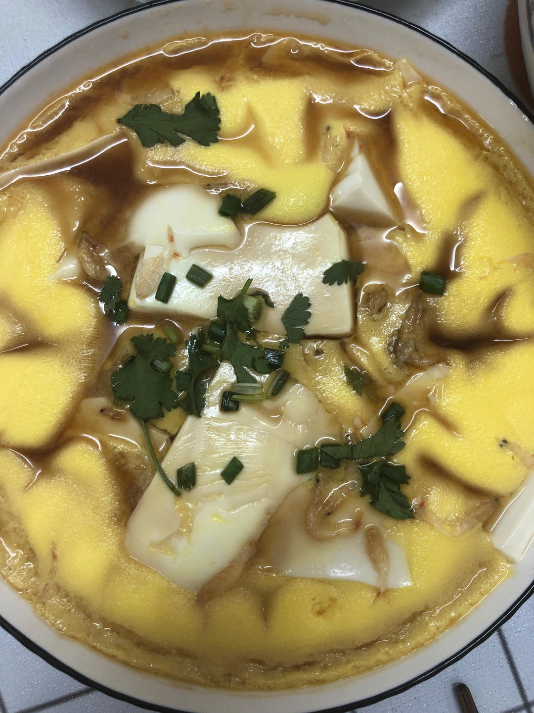 鸡蛋蒸豆腐