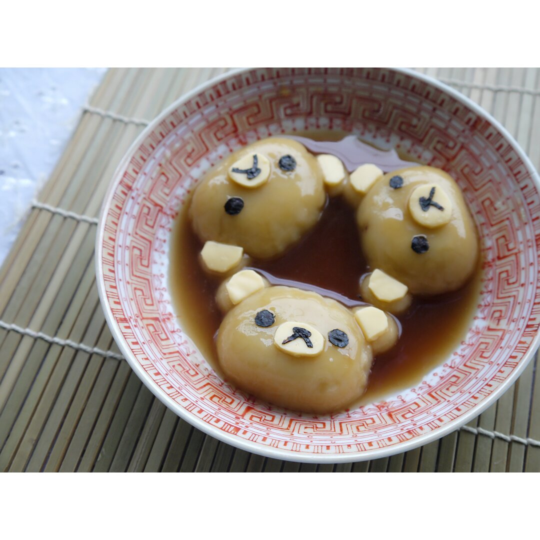 轻松熊红糖丸子