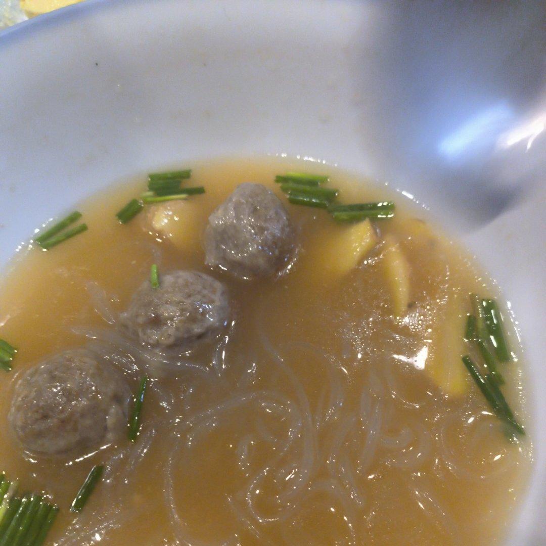 潮汕牛肉丸粉丝汤