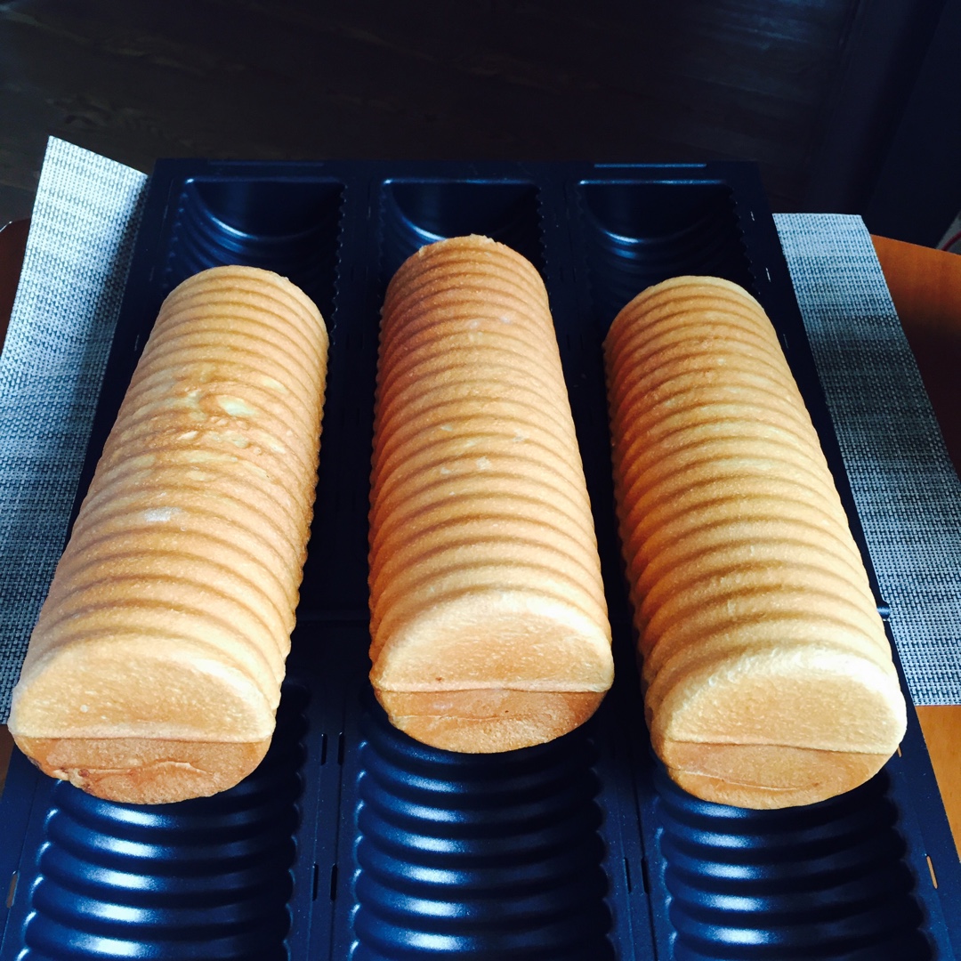 三能车轮面包模具（三联）
三味吐司